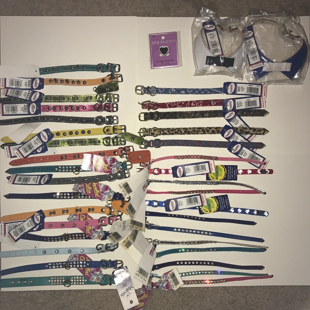 Small & Xtra Sm Animal Collars & Clothes Pets Dogs
